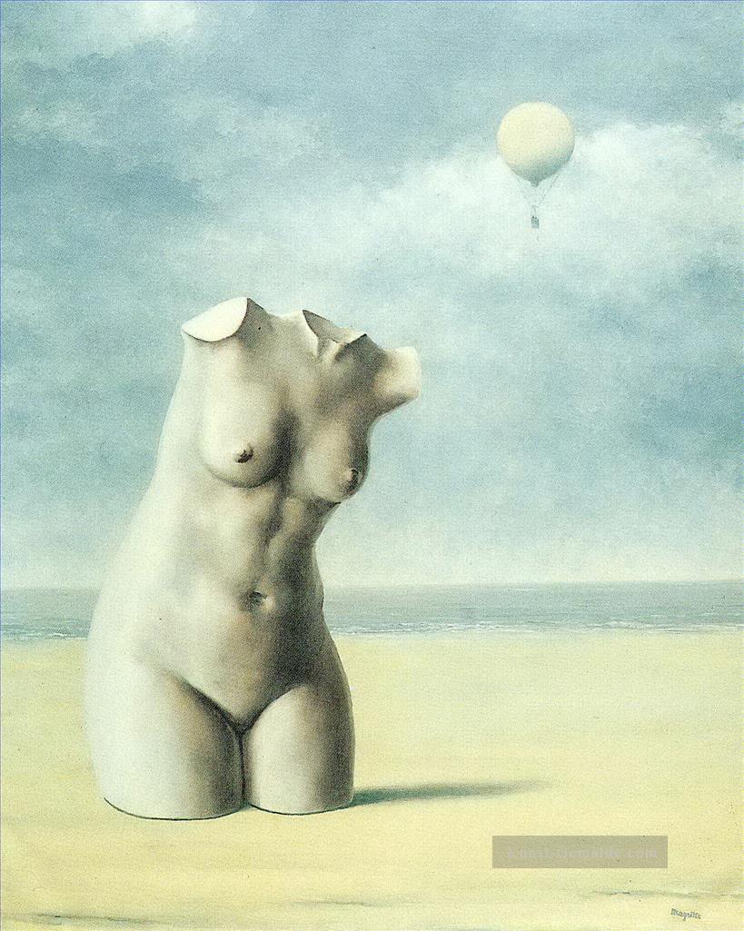 wenn die Stunde 1965 René Magritte schlägt Ölgemälde